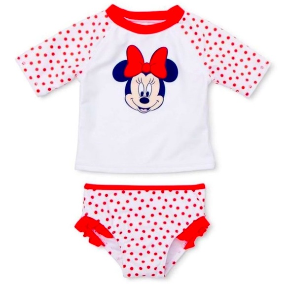 Disney Other - DISNEY BABY MINNIE SWIMSUIT, NWOT